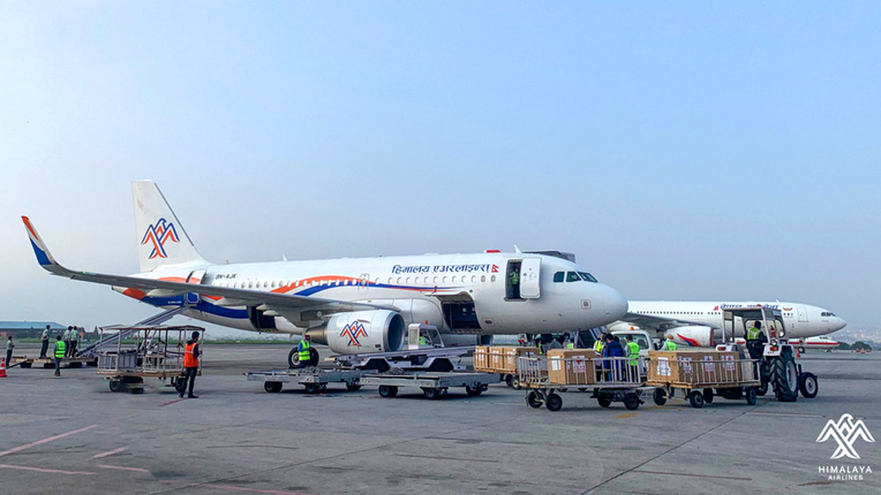 Himalaya Airlines Vaccines Cargo